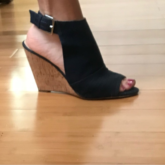 Nine West denim wedge heels - Picture 7 of 7